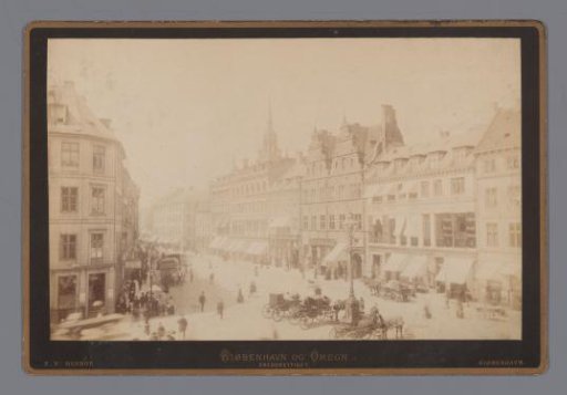 Street view in Copenhagen