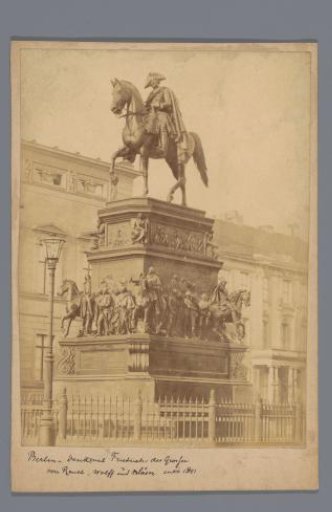 Equestrian statue of Frederick the Great, Unter den Linden, Berlin