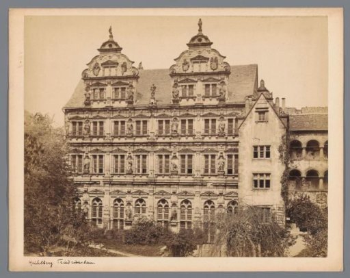 Exterior of the Friedrichsbau in Heidelberg Castle