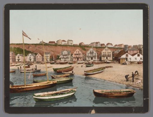 View of the east coast of Helgoland