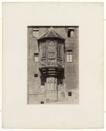 Bay window with a biblical representation, Nuremberg