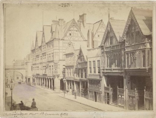 Grosvenor Hotel at Eastgate Street in Chester