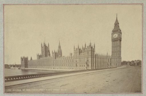 Palace of Westminster in London
