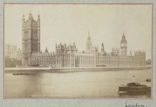 Palace of Westminster in London