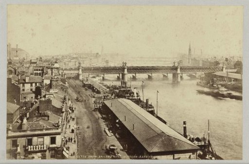 View of the Clyde in Glasgow