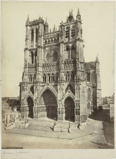 View of Notre-Dame of Amiens