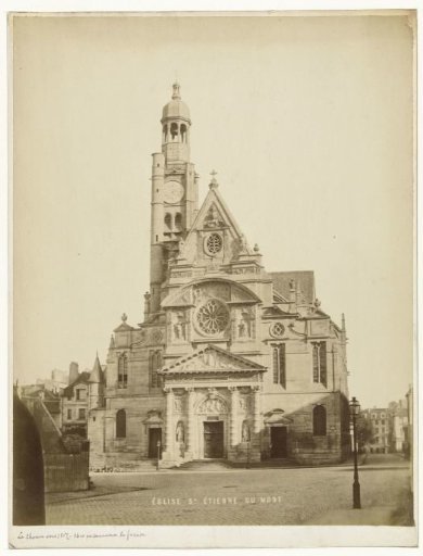 Church of Saint-Étienne-du-Mont in Paris