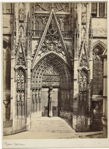 Facade of the Cathedral of Rouen