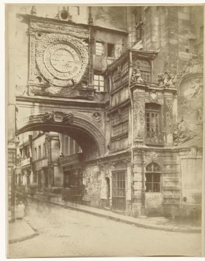 View of the Rue du Gros-Horloge in Rouen
