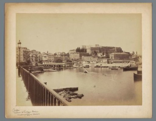 View of the New Fortress in Corfu