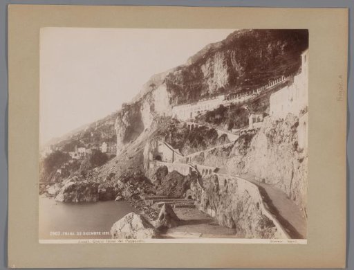 View of the Capuchin Monastery at Amalfi