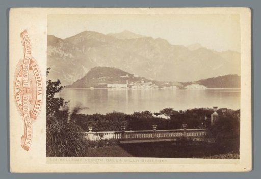 View of Bellagio and Lake Como from Villa Carlotta