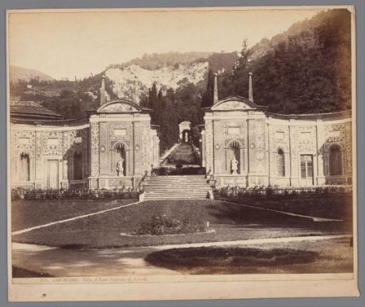 Garden of Villa d'Este at Como