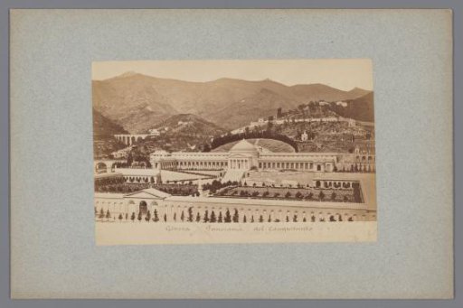 View of the Camposanto at Genoa