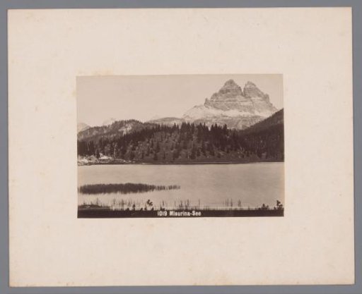 View of Lake Misurina