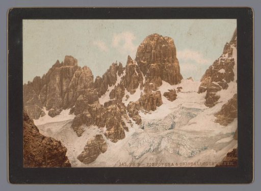 Piz Popena in the Cristallo Massif