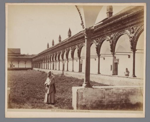 Cloister of the Monastery Church of Pavia