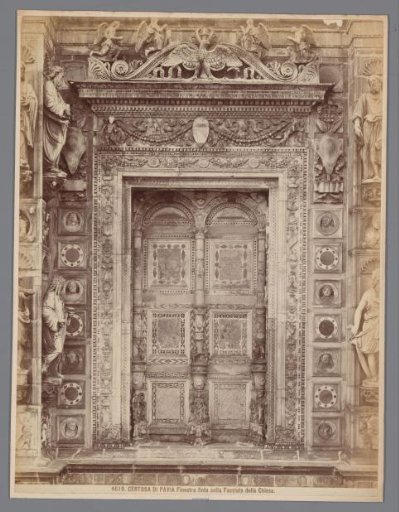 Portal of the Monastery Church in Pavia