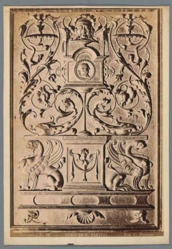 Relief in the San Pietro in Perugia