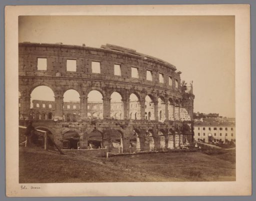 Remains of the Amphitheatre of Pula