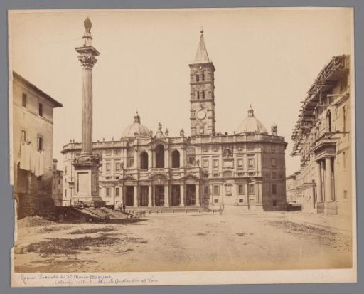 Exterior of Santa Maria Maggiore in Rome