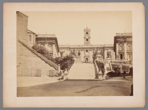 Stairs to the Capitoline in Rome, Italy