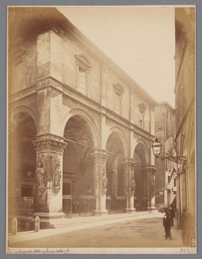 Loggia della Mercanzia, Siena, Italy