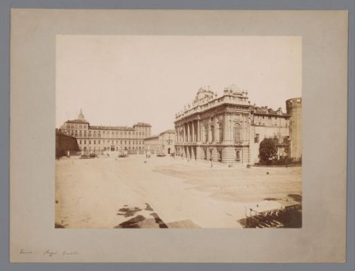View of the Piazza Castello, Turin, Italy