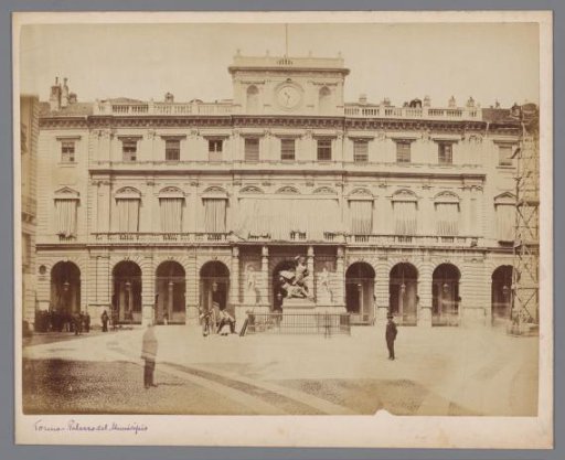 View of the Palazzo Civico, Turin