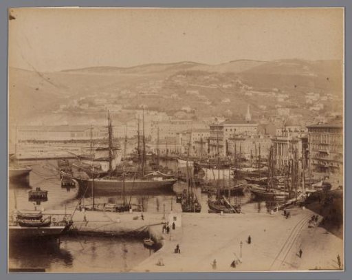 View of the Harbour of Trieste