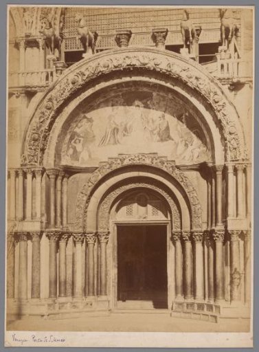 Main Portal of St Mark's in Venice