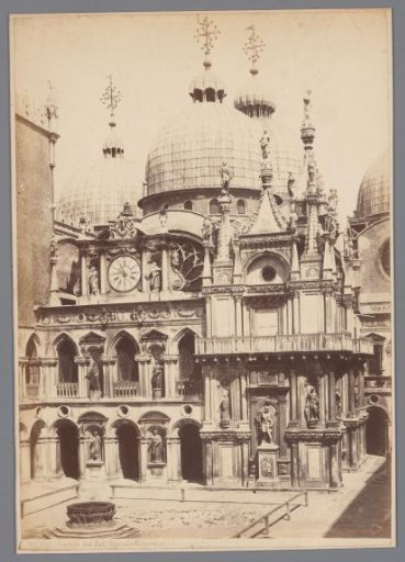 Exterior of the Doge's Palace in Venice