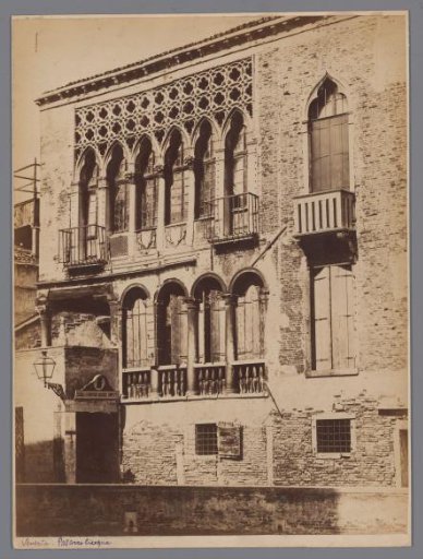 Facade of the Palazzo Ariani in Venice