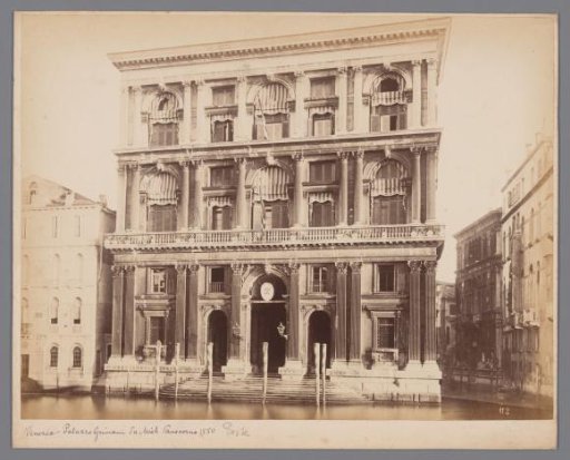 Exterior of the Palazzo Grimani in Venice