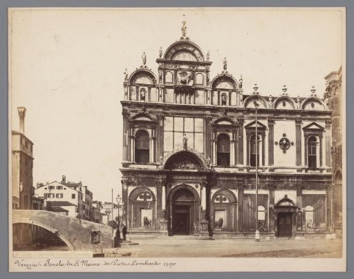 View of the hospital in Venice, Italy