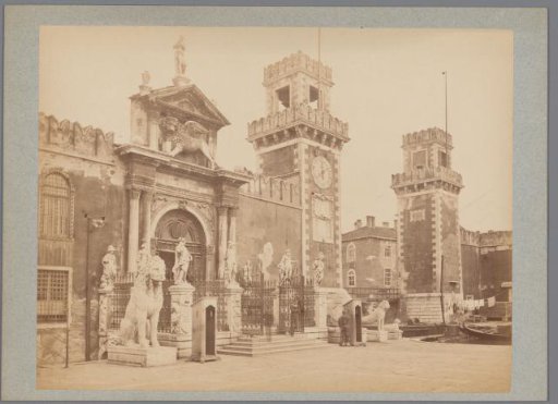 Porta Magna of the Arsenal in Venice
