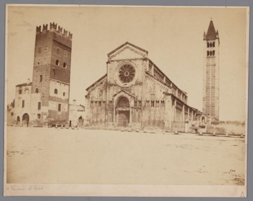 View of the San Zeno in Verona
