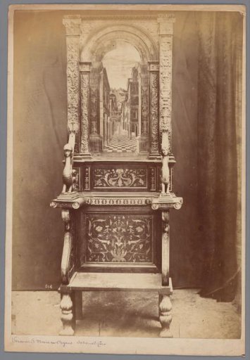 Choir stall from the Santa Maria in Organo in Verona