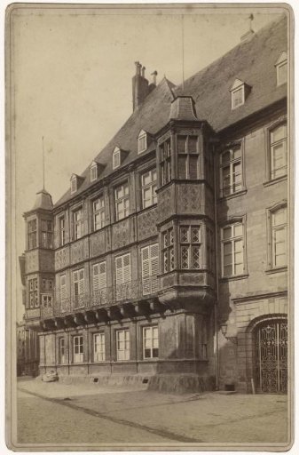 View of the Grand Ducal Palace in Luxembourg