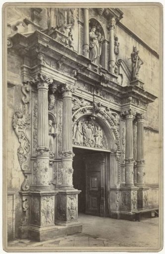 Northern portal of the Cathedral of Luxembourg
