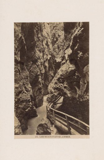 View of the Liechtensteinklamm, Austria