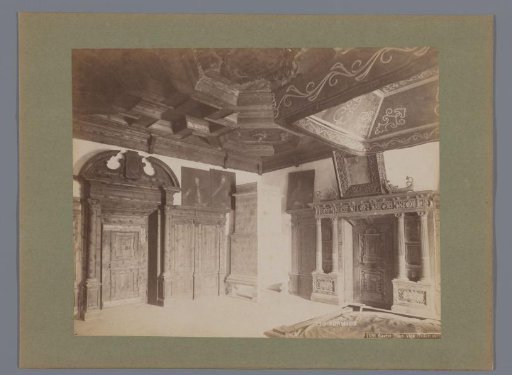 Interior of Castel Thun near Trentino, Italy