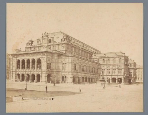 View of the Vienna State Opera, Austria
