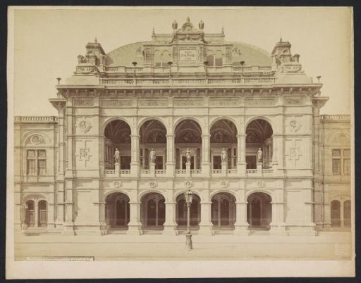 View of the Vienna State Opera, Austria