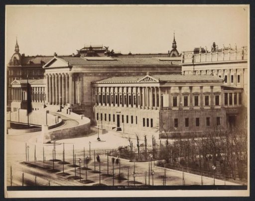 View of the parliament building in Vienna, Austria