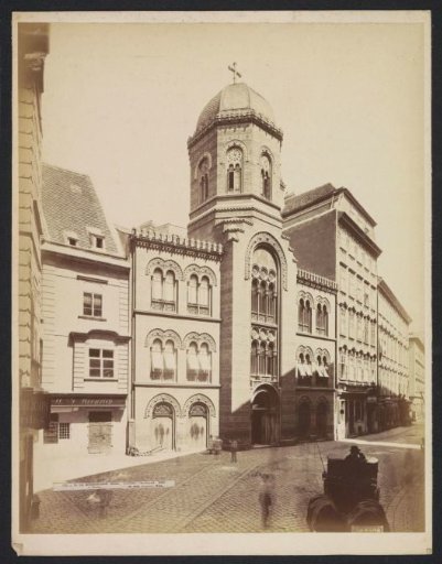 View of the Greek Orthodox Church of the Holy Trinity in Vienna, Austria