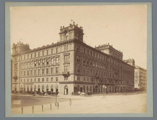 View of the Heinrichshof in Vienna, Austria