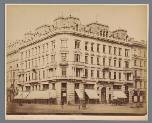 View of the Dreher Palais at the Operngasse, Vienna