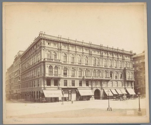 View of the Palais Todesco in Vienna, Austria