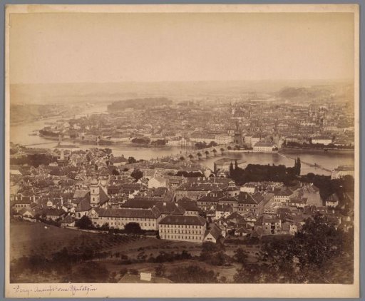 View of Prague and the Moldau, seen from the Hradčany